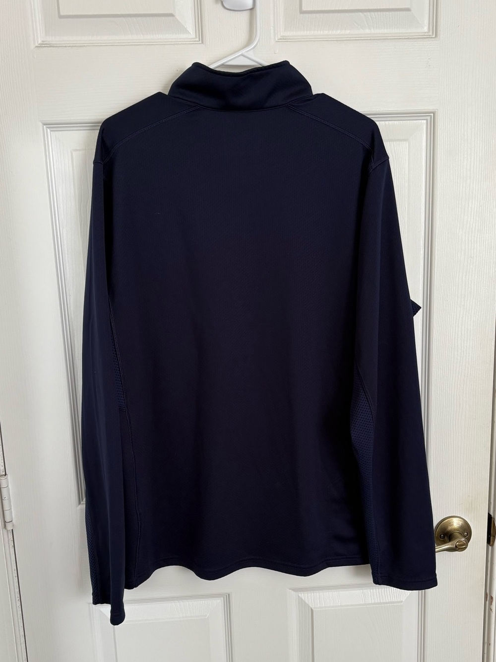 Nike Men’s Navy Long-Sleeve 1/4 Zip USA Pullover - Picture 7 of 7